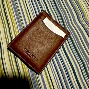 Men’s Coach wallet/money clip